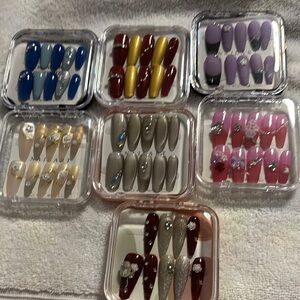 Bundle 7 set press on nails